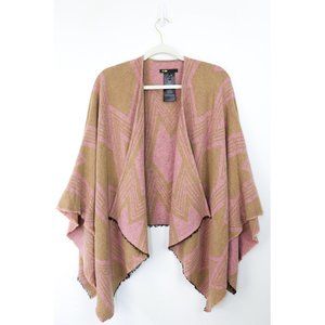 Maje Pink and Tan Geometric Wrap